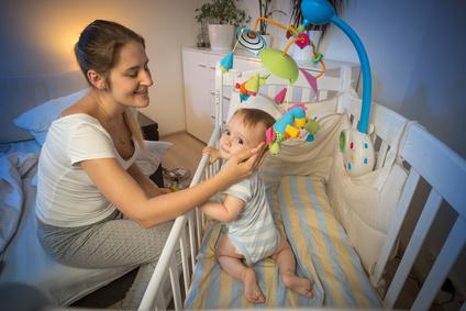 Kleinkinder schlafen Schlafzimmer