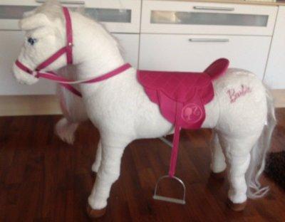 Barbie Stehpferd zum reiten