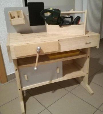 Kinderwerkbank Test