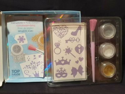 Glitzer Tattoo Set fuer Kinder Testsieger (1)