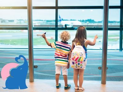 Flugbegleiter fuer Kinder von den Airlines