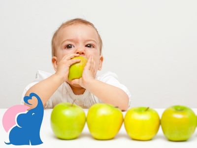 rohes Obst verursacht Allergien beim Baby