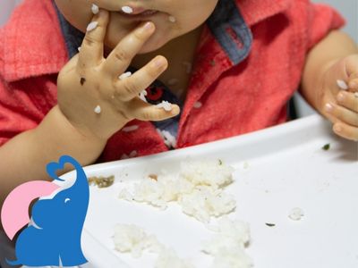 Babys Reis essen
