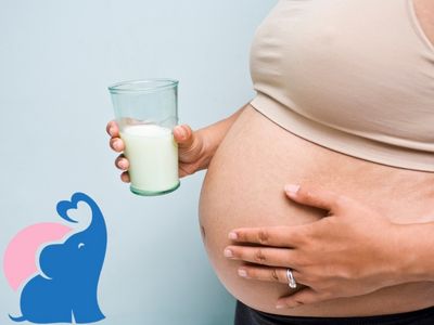 In der Schwangerschaft Milch erlaubt