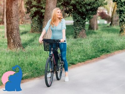 Fahrrad fahren Wehenfoerdernd