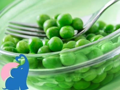 in der Stillzeit Erbsen essen