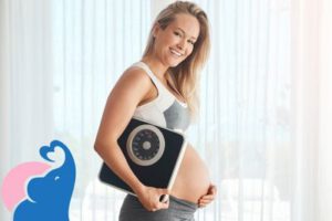 Tabelle zur Gewichtszunahme in der Schwangerschaft pro Monat
