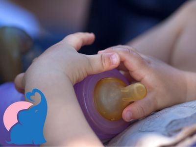 Kinder Trinken nachts Milch