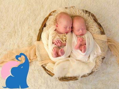 Glueckwuensche zur Geburt von Zwillingen