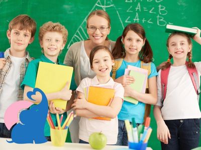Abschiedsgeschenk fuer die Grundschullehrerin