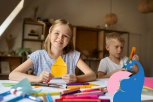 Fensterdeko für den Frühling basteln