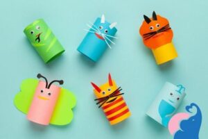 Basteln mit Klopapierrollen für Ostern – Top 5 Ideen