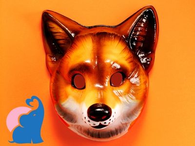 Fuchs-Maske basteln Schnell Einfach