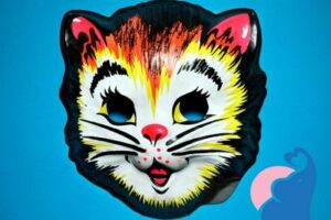 Katzen-Maske basteln – Schnell & Einfach