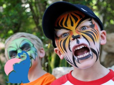 Tiger-Maske basteln Schnell Einfach