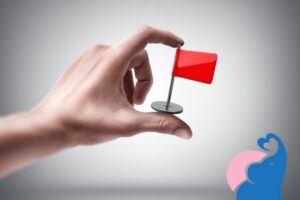 Was bedeutet red flags?