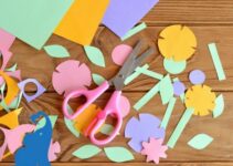Blume basteln mit Kindern