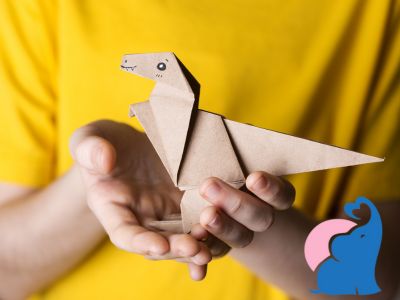 Dino basteln 5 einfache Ideen fuer Kinder