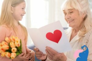 Karte für Oma basteln: Kinderleichte Ideen
