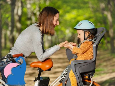 Ab wann darf man ein Kind im Kinder-Fahrradsitz transportieren?