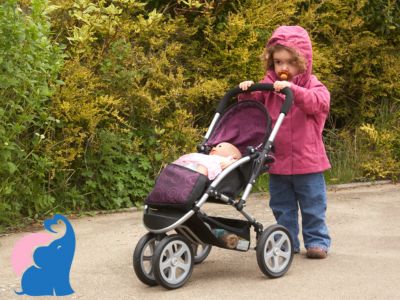 Bis wann nutzen Kinder Puppenwagen?