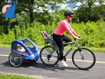 Wie lange duerfen Kinder im Fahrradanhaenger fahren?