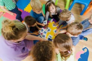 5 Kreisspiele für den Kindergarten