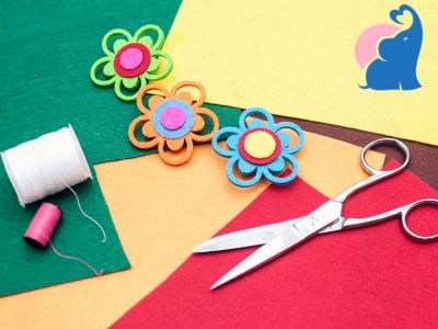 Basteln mit Filz - Einfach kinderleicht