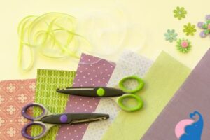 Basteln mit Kindern im Sommer mit Naturmaterialien