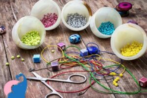Basteln mit Perlen – Einfach kinderleicht