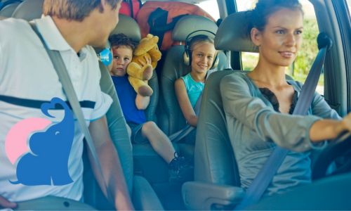 Autofahrt mit Kindern