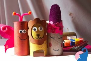 Basteln mit Klopapierrollen – Einfach kinderleicht
