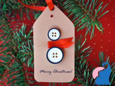 Geschenkanhaenger fuer Weihnachten basteln