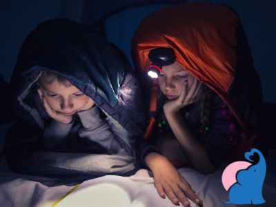 Wiederaufladbare Kinder Stirnlampen mit USB Aufladung